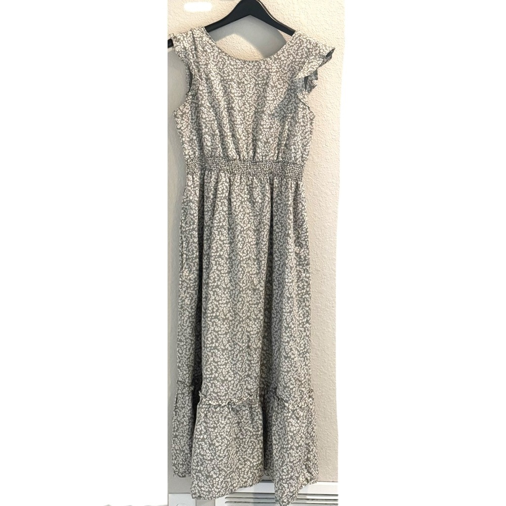 Up West Floral Sleeveless Maxi Dress